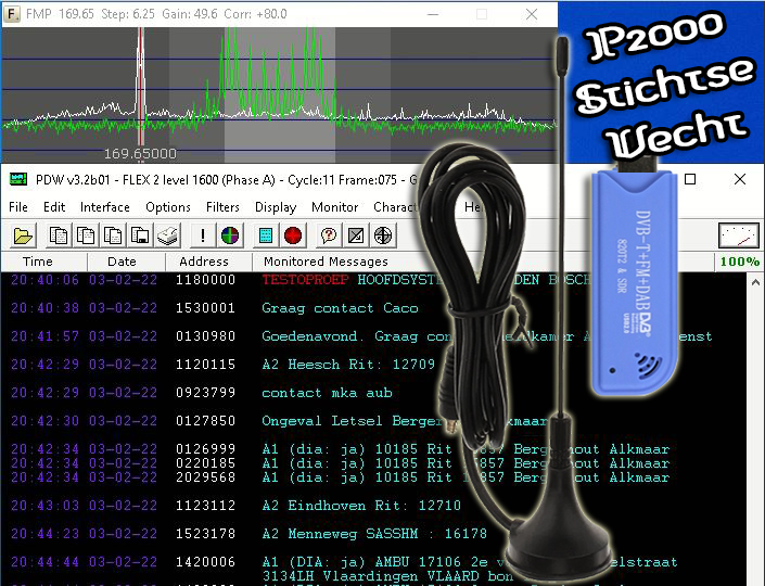 P2000 SDR receiver